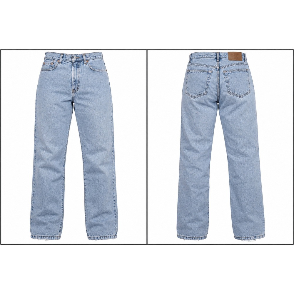 Vintage Calvin Klein Jeans Mens 27x30 Light Wash Made in USA Enzyme Wash ODXK114